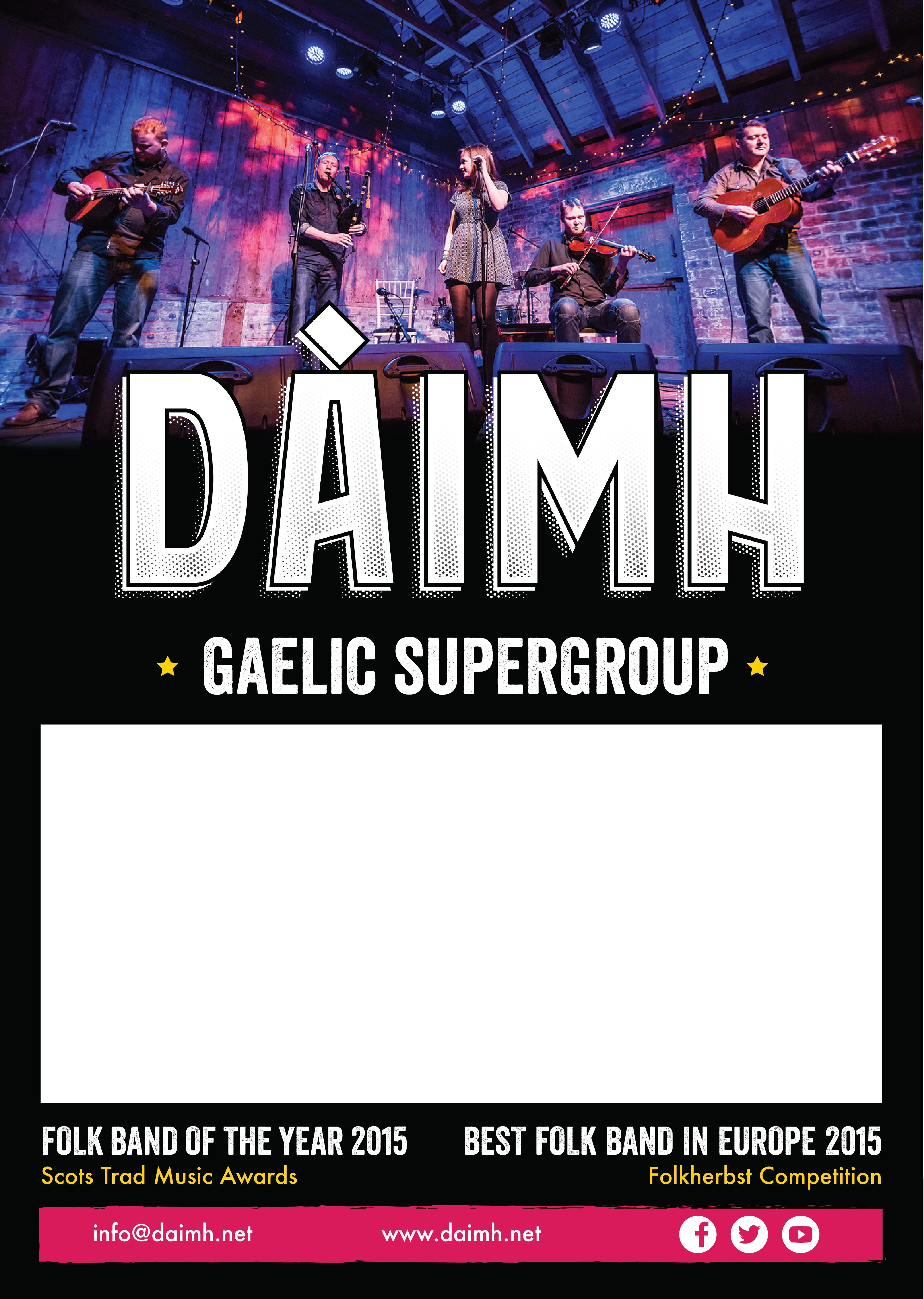 DAIMH LIVE POSTER